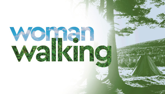 Woman Walking Image