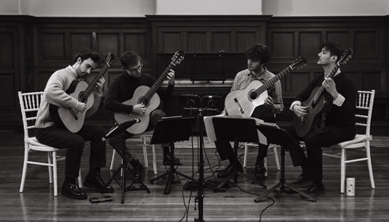 Lunchtime Concert: 'Fandango' with the Malamatina Guitar Quartet Image