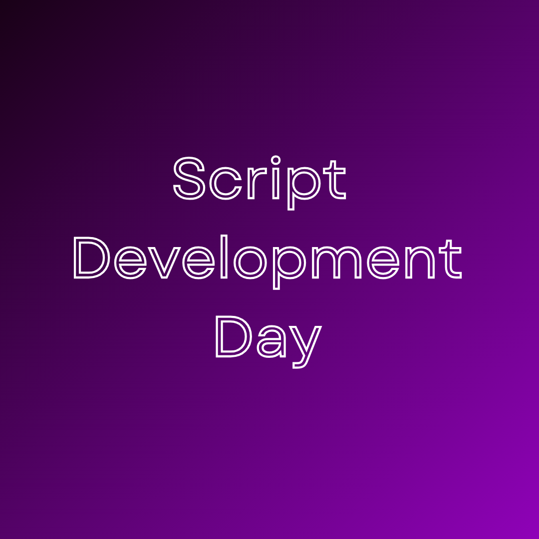 Script Development & Sharing 