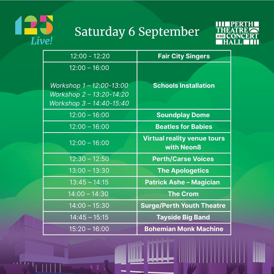 125 Live! Daytime - Saturday